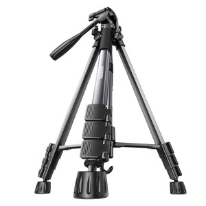 Ugreen Heavy Duty Professional Aluminum Tripod Camera Stand - Black