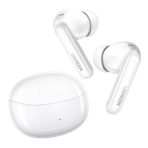 Ugreen HiTune T3 Pro Bluetooth 5.4 ANC Earbuds with ENC, 30H Playtime & IPX5 - White