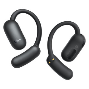Anker Soundcore AeroFit 2 Open Ear True Wireless Bluetooth Earbuds with Adjustable Comfortable Fit - Black