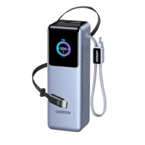 Ugreen 200W 25000mAh Fast Charging Power Bank with Built-in Cable
