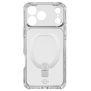 ITSKINS HYBRID R Clear MagSafe Stand Case for iPhone 18/17 Pro Max