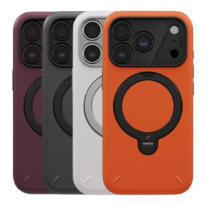 UNIQ Elix Protective Case with 360° Rotating Kickstand for iPhone 18/17 Pro and 18/17 Pro Max