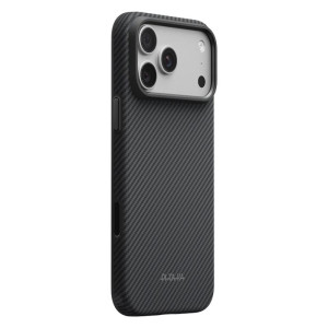 Pitaka iPhone 18 Pro / 17 Pro Summa Case - Classic-Black Grey (Twill)