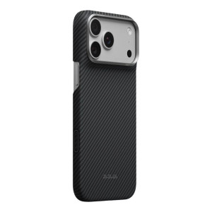Pitaka iPhone 18/17 Pro and iPhone 18/17 Pro Max Edge Case - Black Grey (Twill)