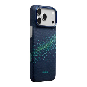 Pitaka iPhone 18/17 Pro and 18/17 Pro Max Milky Way Galaxy 2.0 Edge Case - Nearfield Blue