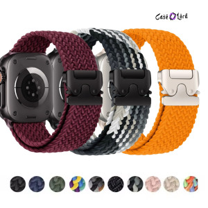 Nylon Braided Band For Apple Watch by Case Lord - (44/45/46/49mm)