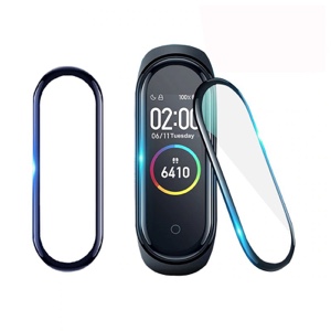 3D Curved Full Glass Screen Protector for Mi Band 5 (1 Pack)