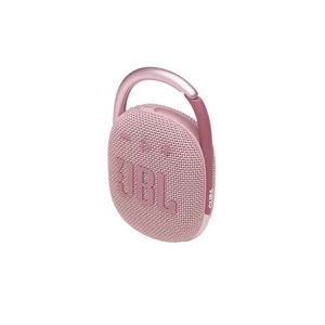 JBL Clip 4: Ultra Portable Speaker with Bluetooth, Built-in Battery, Waterproof and Dustproof Feature - Pink