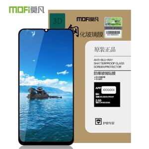 MOFI Premium Tempered Glass for Samsung A50 Full Coverage Screen Protector 2.5D 9H - BLACK