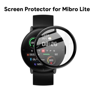 Xiaomi Mibro Lite Smart Watch 3D Gel Scratch Resistant Screen Protector – Pack of 2