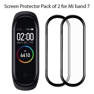 Soft Screen Protection Film for Xiaomi Mi Band 7 - Pack of 2