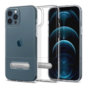 Spigen iPhone 12 Pro Max Slim Armor Essential Phone Case - Crystal Clear