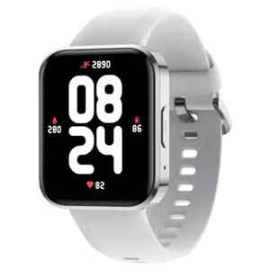 DIZO by realme Techlife Watch D Talk Smart Calling Watch with Big 1.8 Inch Screen – Grey