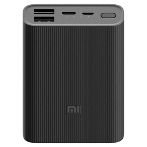 Xiaomi Mi Power Bank 3 10000mah Ultra Compact 22.5W Quick Charge with USB-C Two-Way Fast Charging