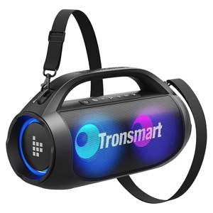 Tronsmart Bang SE Portable Bluetooth Speaker, 40W Wireless Stereo Sound, IPX6 Waterproof Loud Bluetooth Speaker with Subwoofer, Bluetooth 5.3, 24H Playtime, 3 led Light Modes for Outdoor/Home/Party
