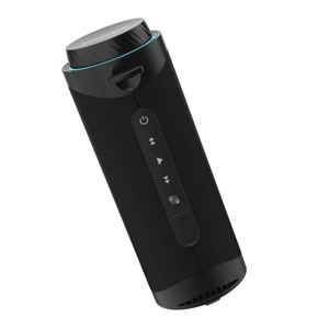 Tronsmart T7 Portable Bluetooth Speakers with 30W 360° Surround Sound, Bluetooth 5.3, Enhanced Bass, Wireless Stereo Pairing, Custom EQ via APP, IPX7 - Black