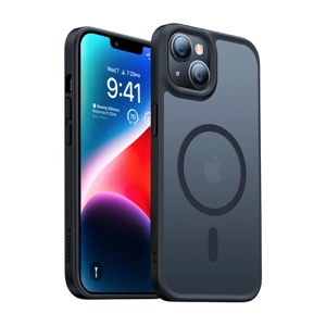 Torras Guardian Magnetic Series Phone Case for iPhone 14 Plus - Black