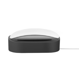 Uniq Nova Compact Apple Magic Mouse Charging Dock with Cable Loop - Charcoal Grey