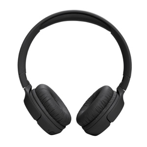JBL Tune 520BT with JBL Pure Bass Sound Wireless On-Ear Headphones Bluetooth 5.3, 57-Hour Battery Life - Black