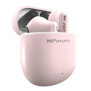 HiFuture ColorBuds2 True Wireless Earphone Bluetooth 5.3, Smart Tap, IPX 5, 20 Hours Playtime – Pink