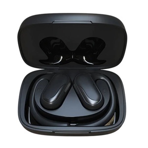 HiFuture FutureMate Pro Wireless Open Ear EarPhones with Qualcomm, APTX Adaptive, 15.4mm Bass, Dual Microphones, IPX5 - Black