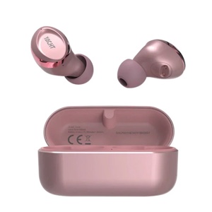 Hifuture YACHT True Wireless Earbuds with AptX Adaptive, Wind Noise Cancellation 8.0, IPX5 – Rose
