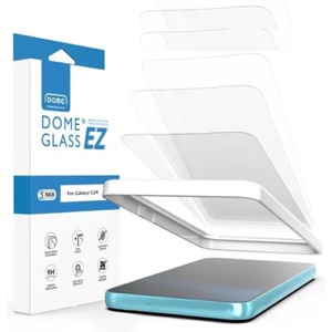 Whitestone [EZ] Tempered Glass Screen Protector For Samsung Galaxy S24 – 5 Pack