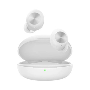 GoPods D by Dizo realme TechLife with ENC Noise Cancellation True Wireless Bluetooth Headset - White