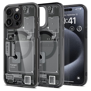 Spigen Ultra Hybrid Magfit MagSafe Compatible Phone Case for iPhone 15 Pro – Zero One