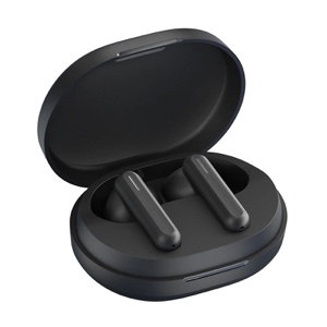 Haylou GT7 NEO True Wireless Earbuds, Bluetooth 5.2 HD Stereo Sound, AI Clear Call Noise Cancellation, USB-C, 22H Playtime - Jet Black