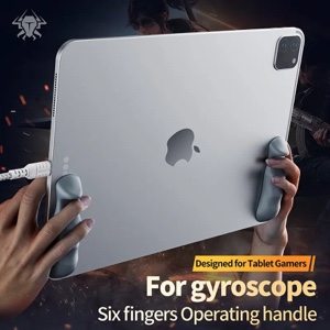 Plextone GP50 Gamepad Gaming Multi-Finger Grip Holder for iPad & Tablet Non-Slip Soft Silicone