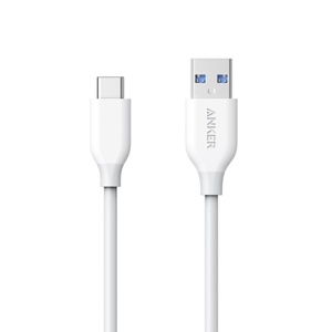 Anker PowerLine USB-C to USB-A 3.0 3FT- White - A8163H21