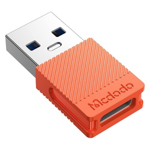Mcdodo USB Type C to USB 3.0 Adapter Converter with 5V/3A Rapid Charging & 5 Gbps High Speed Data Transfer, QC3.0 - OT-6550
