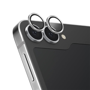 Samsung Galaxy Flip 6 Aluminium Camera Lens Protector by Uniq Optix - Silver