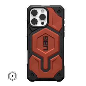 UAG Monarch Pro MagSafe Compatible Phone Case for iPhone 16 Pro Max - Rust