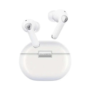 SoundPEATS Air4 Pro True Wireless Earbuds with Noise Cancelling, Bluetooth 5.3, 6 Mics CVC 8.0 ENC, Qualcomm® AptX™ Adaptive, Multipoint Connection, in-Ear Detection,App Customize EQ - White