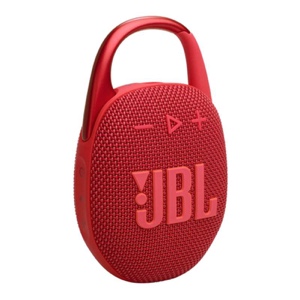 JBL Clip 5 – Ultra-Portable, Waterproof & Dustproof Bluetooth Speaker, Big Pro Sound with Punchy bass, Up to 12 Hours of Play – Red