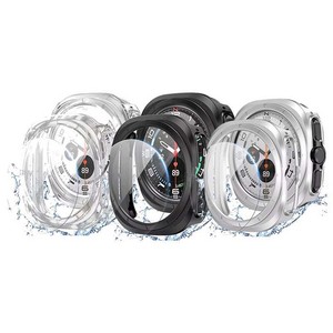 Rugged Bumper Watch Case with Screen Protector for Samsung Galaxy Watch Ultra 47mm