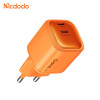 Mcdodo 45W Gana Mini Ultimate Mini GaN Dual Port Charger - Cosmic Orange