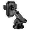 Hoco Crown 15W Wireless Charging Car Dashboard Mount - HW32 - Black