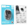 Hoco Dual-Mode Wireless Mouse for PC, MacBook, Tablets Laptop - GM34 - Black