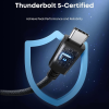 Anker Prime Thunderbolt 5 Cable (240W, 120Gbps, 3.3ft) – Intel Certified