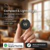 Smart Bluetooth Wireless Anti-Loss  Item Finder GPS Tag compatible with iOS and Android for Keys, Wallet, Bags & Pets - Pack of 2