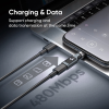 USB C PD 240W Display LED Adapter with 360+180 Degree rotation for Phones, Tablets & Laptops