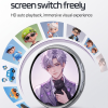 Smart Electronic HD LED Display Badge with Touch Control | Digital E-Badge for Custom Photos, GIFs, Videos & Text