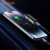 Mcdodo Aluminum Alloy 45W USB-C PD Car Charger Kit with 36W USB-C to Lightning Cable (1.2m) - Black