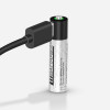 LiiBattaries AAA Type-C Rechargeable Lithium-ion Battery 500mAh 800+ Recharge Cycles - Pack of 4