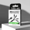LiiBatteries 4-in-1 USB-C Multi Charging Cable | Compact Quad USB-C Charger Cable for Rechargeable Batteries