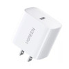 Ugreen 20W USB-C PD 3.0 Fast Charger US Plug - 60449 - White