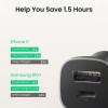 Ugreen Car Charger 2 Port PD 24W - 30780 - Space Grey